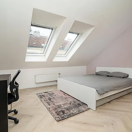 Big 4-bedroom Flat, Terrace With Great Vitkov View شقة *