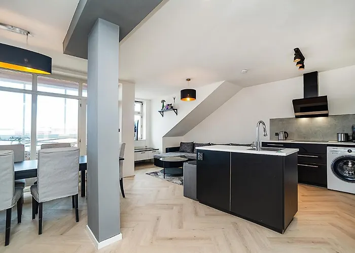 Big 4-bedroom Flat, Terrace With Great Vitkov View