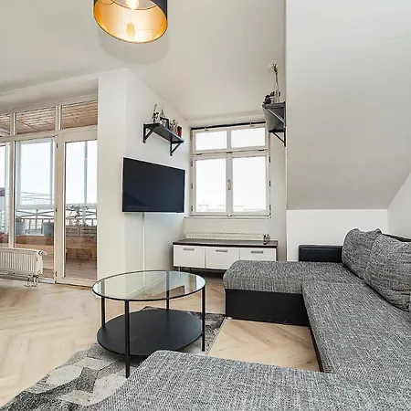 Big 4-bedroom Flat, Terrace With Great Vitkov View Apartment Prague