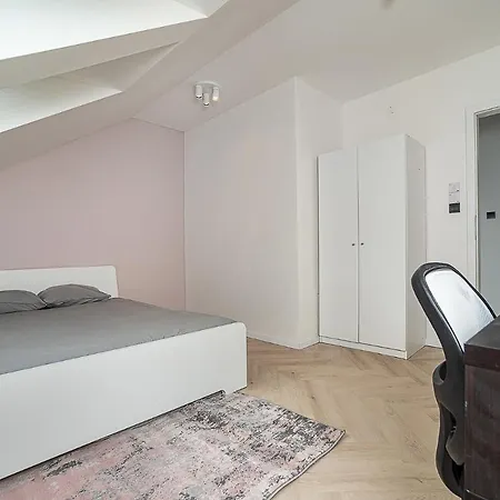 Big 4-bedroom Flat, Terrace With Great Vitkov View Apartmán